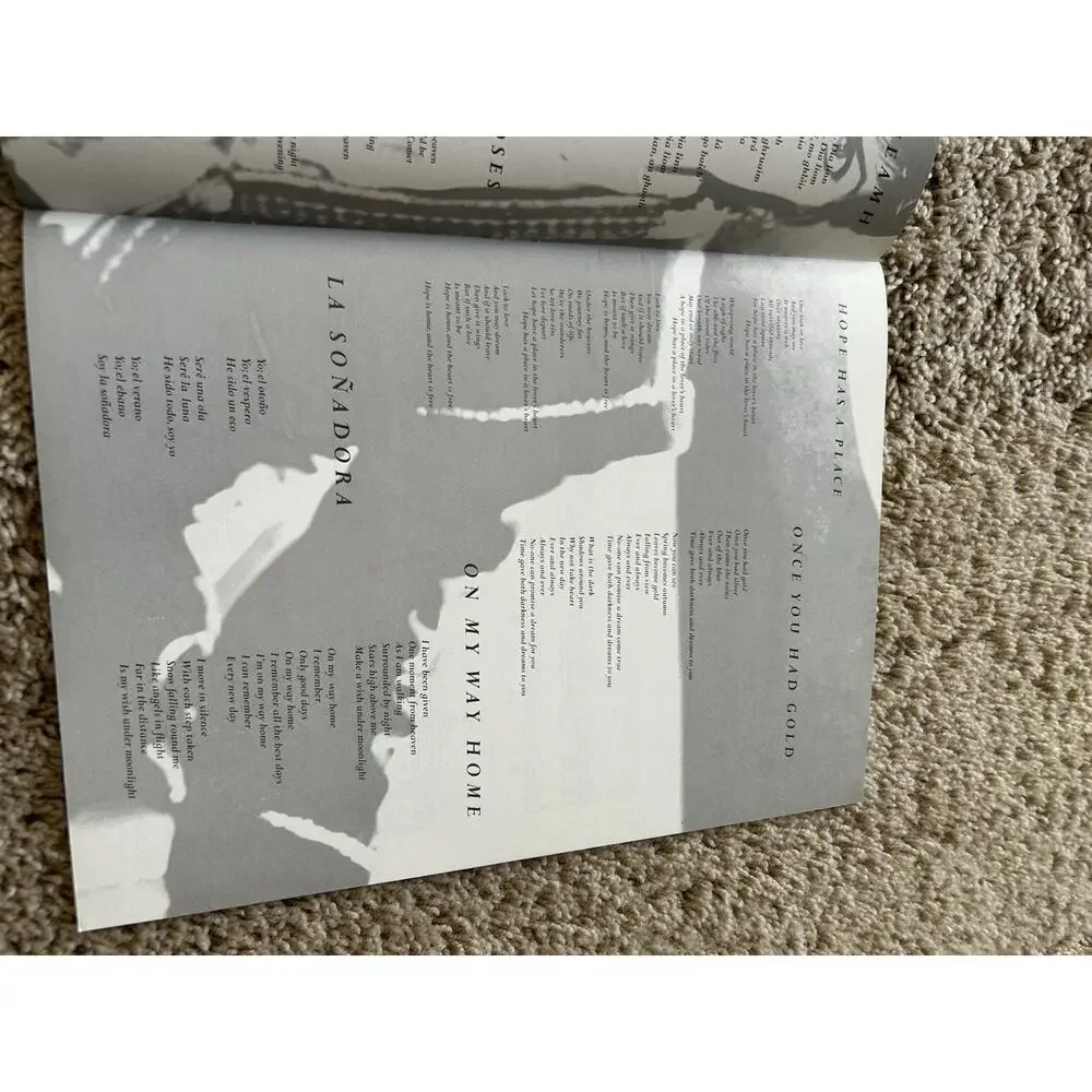 Enya - The Memory of Trees Songbook PIANO-VOCAL-GUITAR Song Book Sheet Music D26